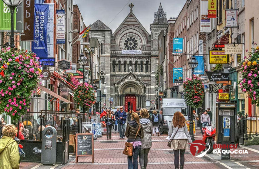 Khu phố Grafton Dublin tại Ireland